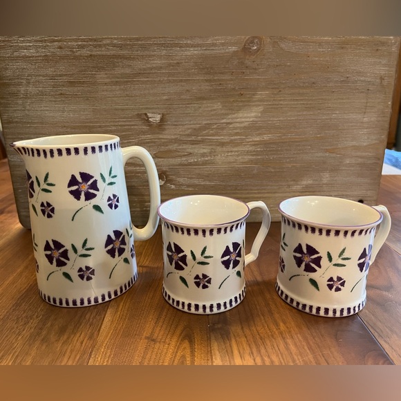 Shannonbridge Pottery Ireland Coffee/Tea Set - Picture 2 of 10